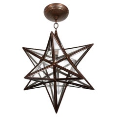 Pair of Star Shaped Lanterns, Sold Individually
