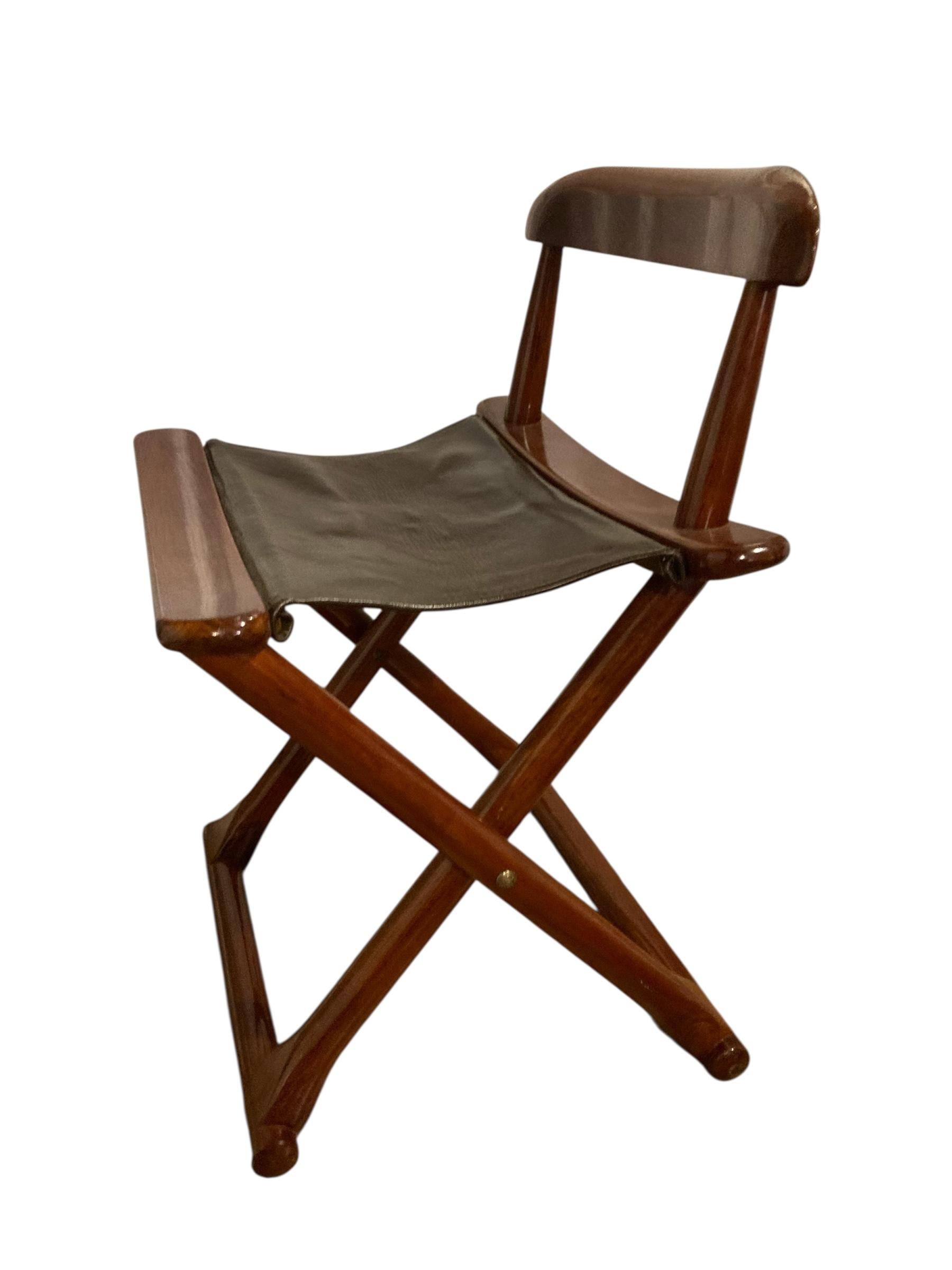 Paar Starbay Bermudes Folding Rosewood Yacht Stühle im Angebot 3