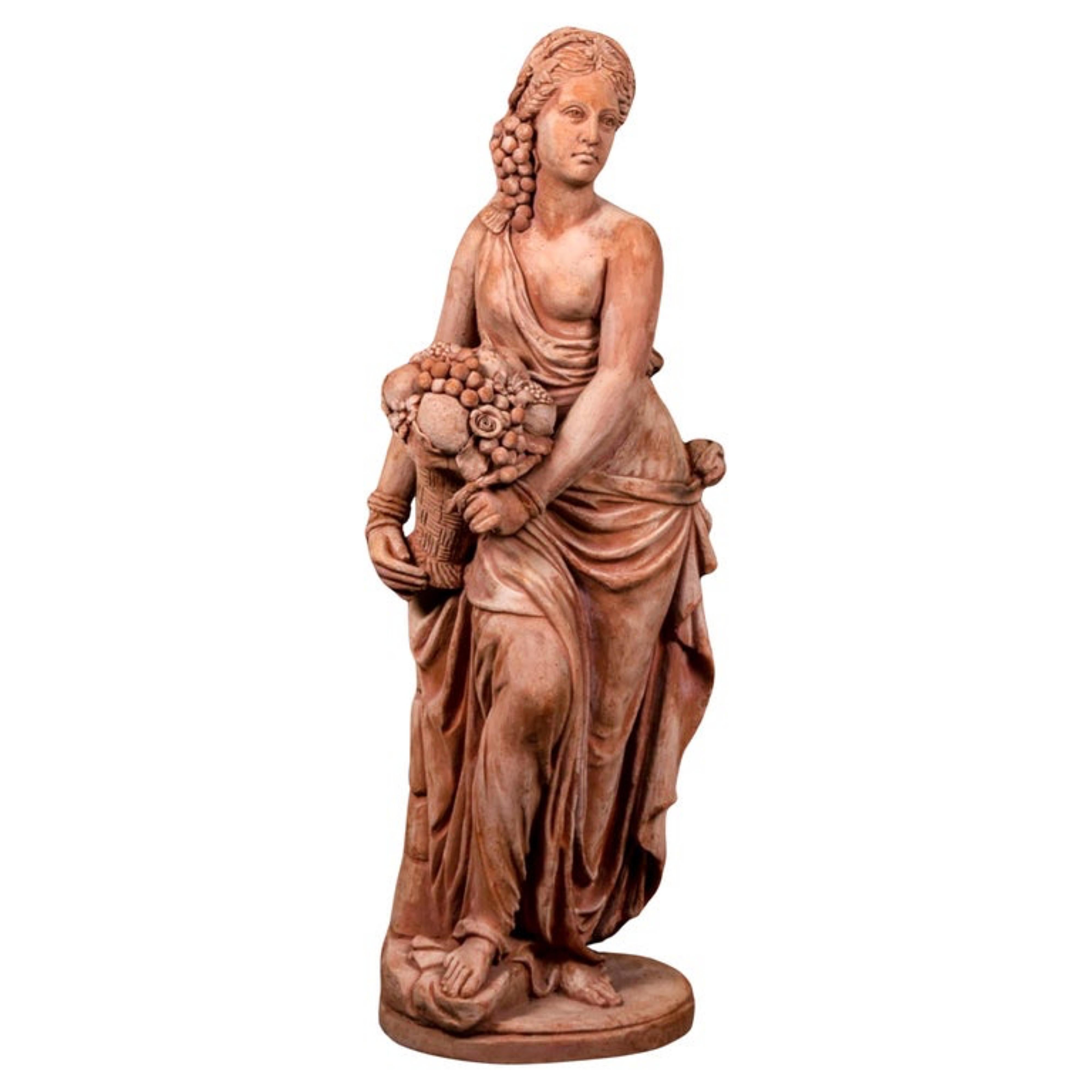 Coppia di Tritoni Boboli in terracotta Impruneta XX secolo

Altezza (cm)
115
Dimensioni (cm)
70x46
Dimensioni della base (cm)
43x43
Peso (Kg)
45

buone condizioni