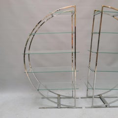 Pair of Steel Shelves