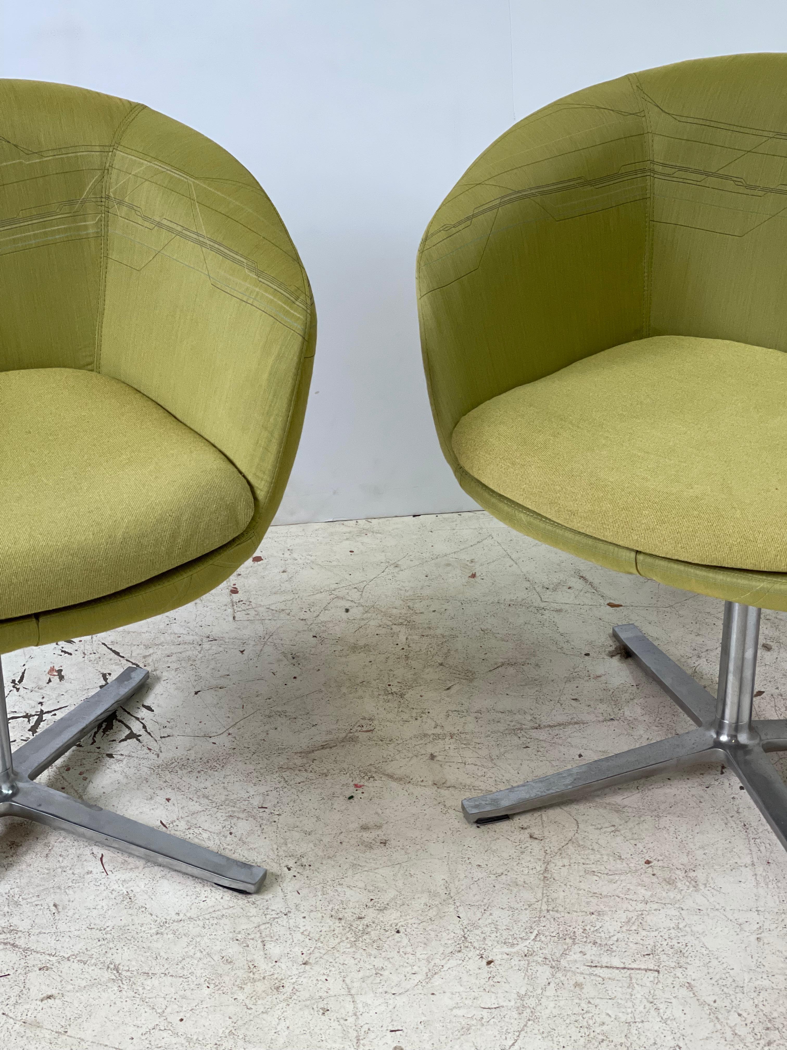 Pair of Steelcase Coalesse Bob Chairs In Good Condition In Atlanta, GA