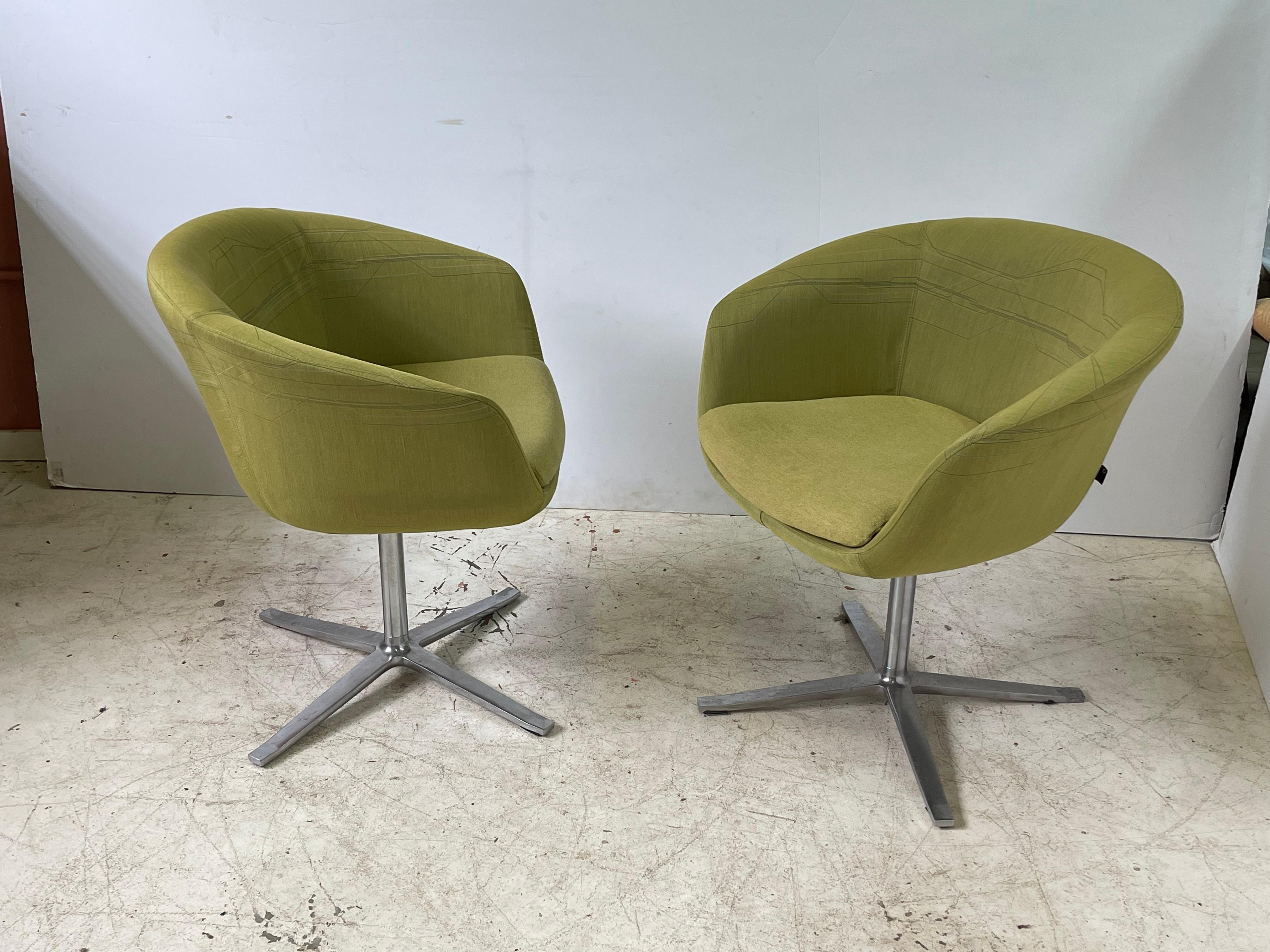 Upholstery Pair of Steelcase Coalesse Bob Chairs