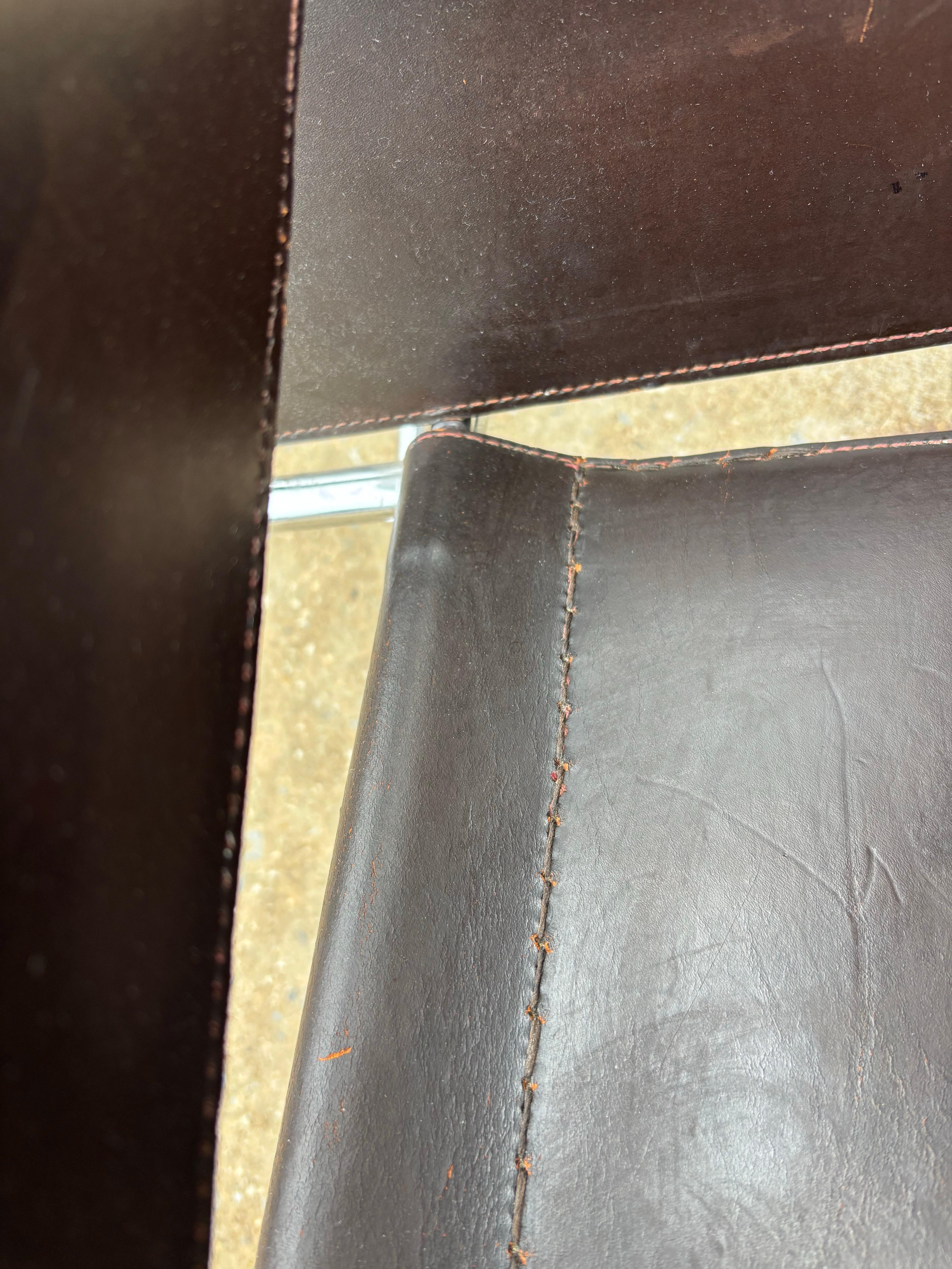 ¡Pareja de sillas Stendig Wassily con gran pátina! 8