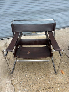 Pair of Stendig Wassily Chairs with great Patina!