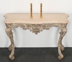 Paire de chandeliers Stephane Galerneau en étain plaqué or, années 1990