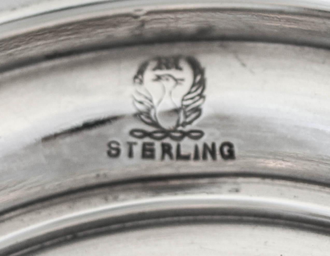 Sterling Silver Pair of Sterling Bud Vases