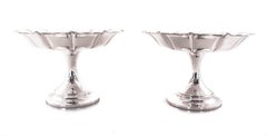 Pair of Sterling Compotes