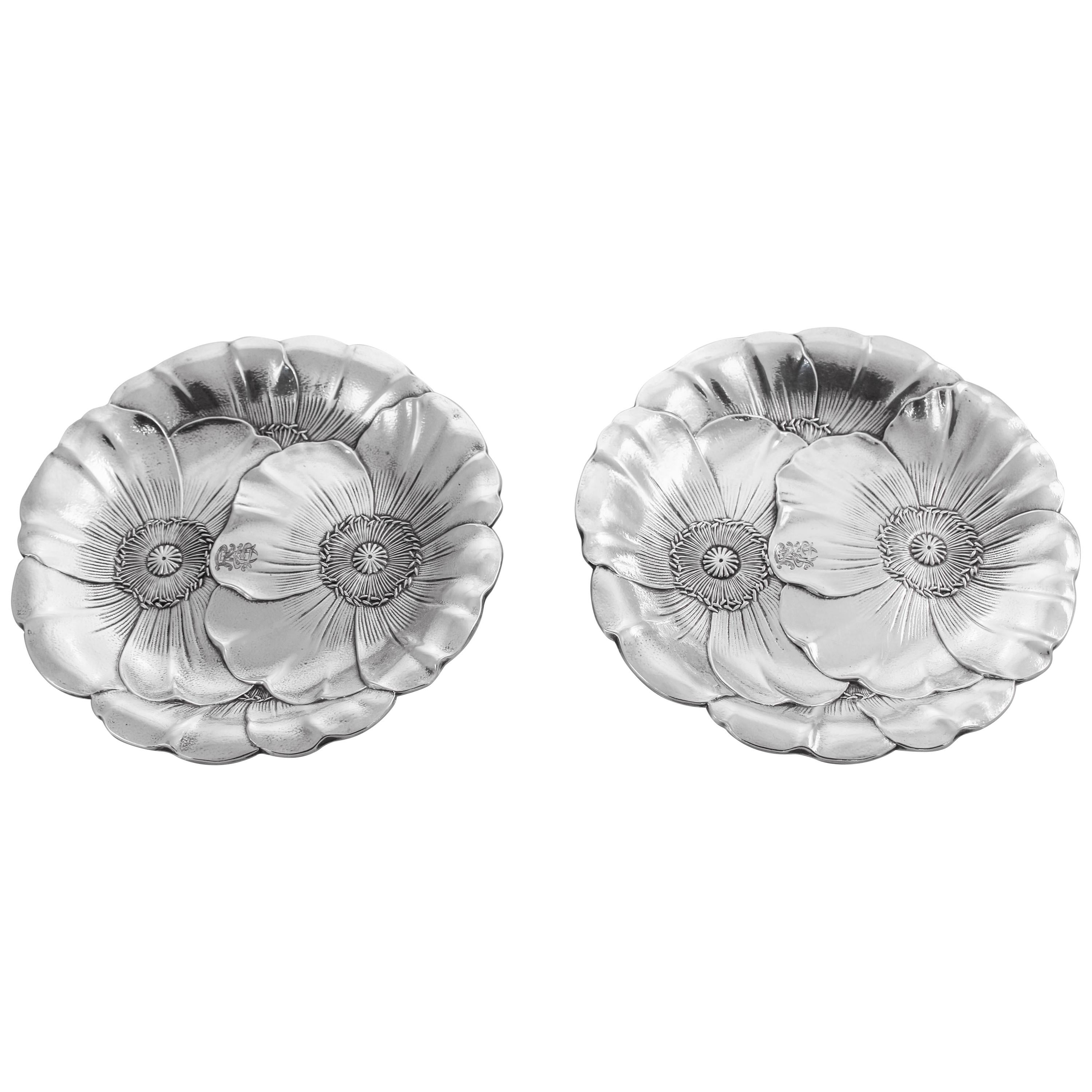 Pair of Sterling Dishes