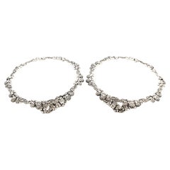 Pair of Sterling Silver Art Nouveau Compotes by Tiffany & CO