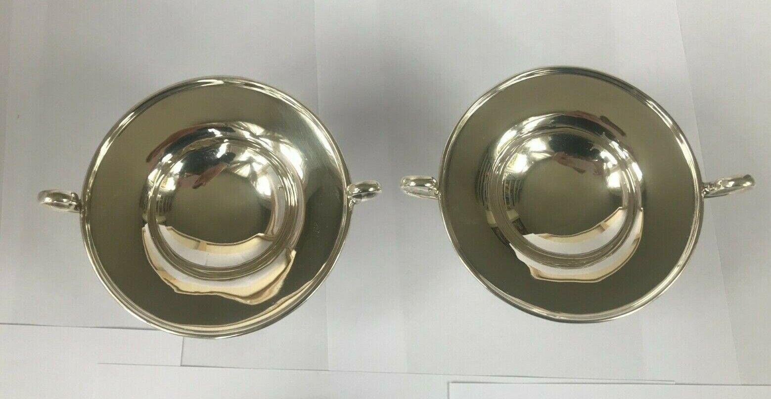 Pair of Sterling Silver Bonbon Dishes by Holland, Aldwinckle & Slater, 1903 For Sale 1