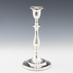 Pair of Sterling Silver Candlesticks Sheffield 1793