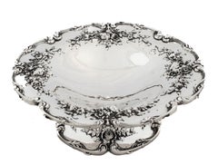 Pair of Sterling Silver Compotes