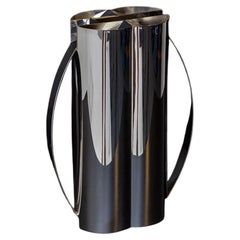 Coppia di caraffe intrecciate in argento sterling
