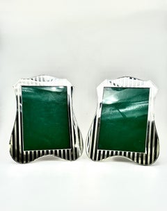 Pair of Sterling Silver Photograph Frames