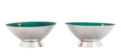 Pair of Sterling Silver Salt Cellars