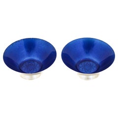 Pair of Sterling Silver Salt Cellars
