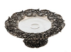 Pair of Sterling Silver Tazzas