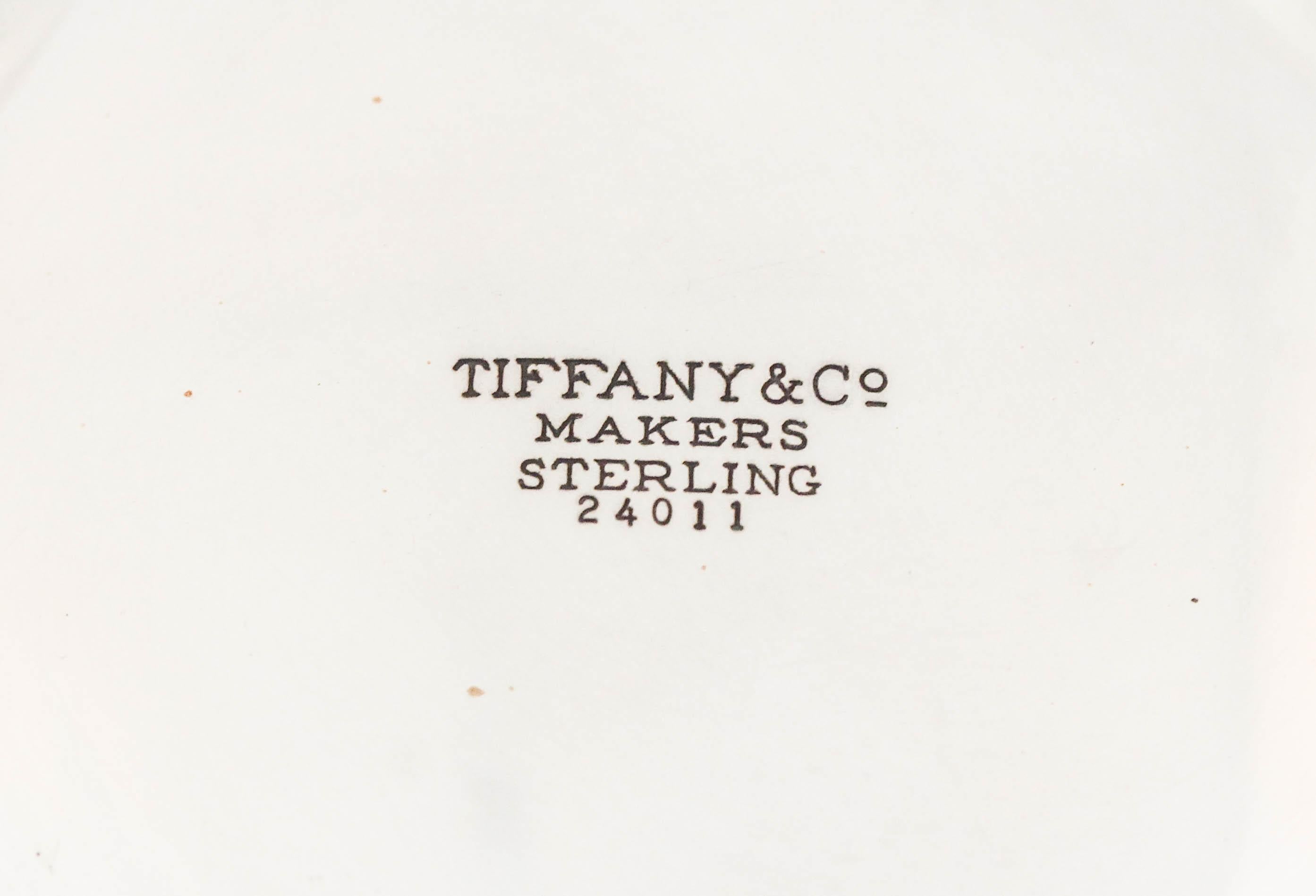 Paar Tiffany-Schalen aus Sterlingsilber im Angebot 1