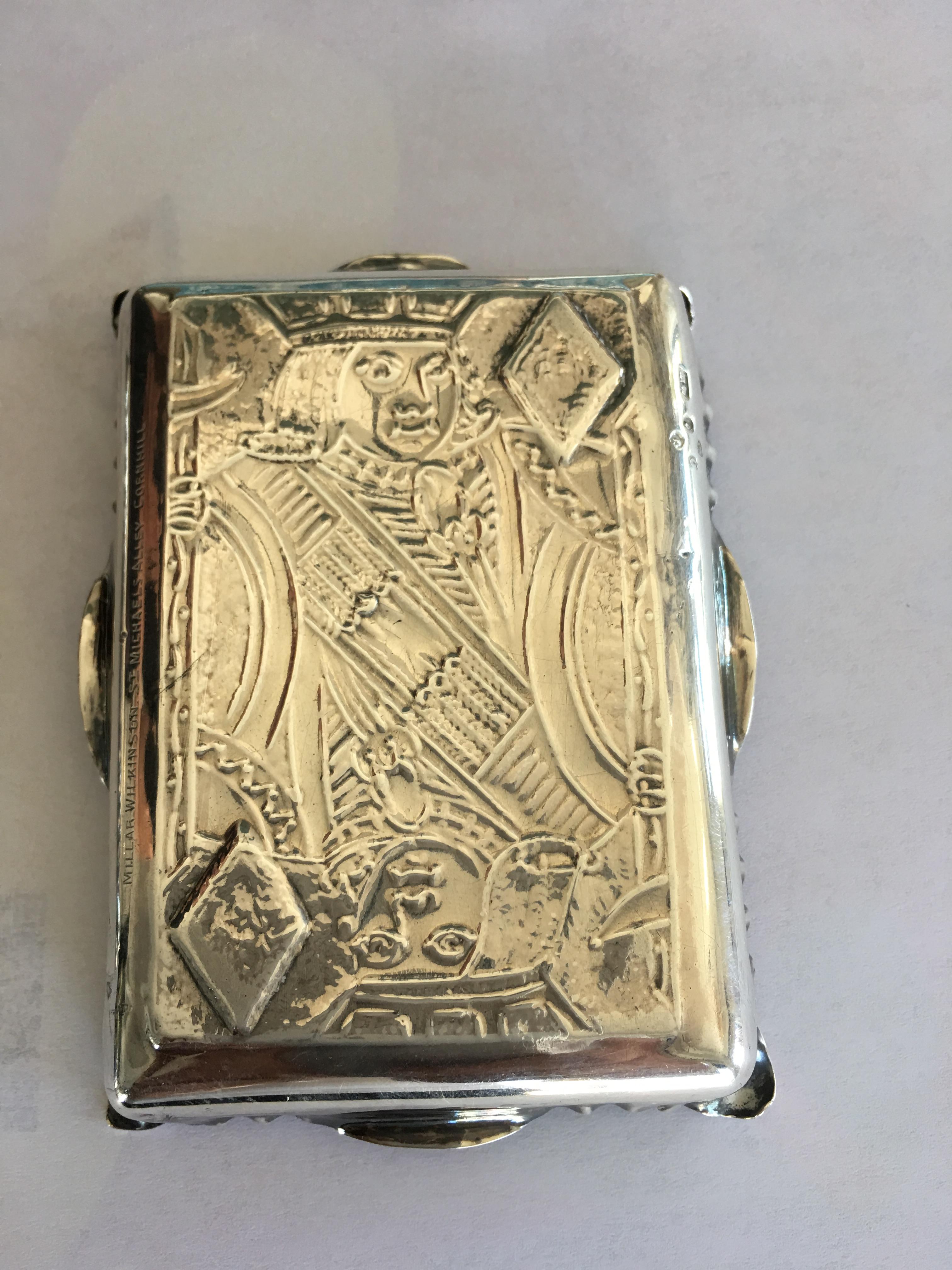 Pair of Sterling Silver Trays In Excellent Condition In Los Angeles, CA