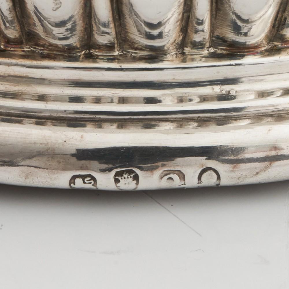 Pair of Sterling Silver Wine Coasters London, 1811 1