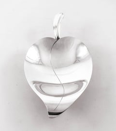 Pair of Sterling Tiffany Leaves