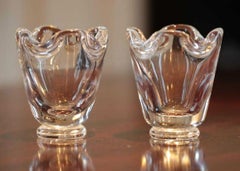 Pair of Steuben Toothpick or Match Holders