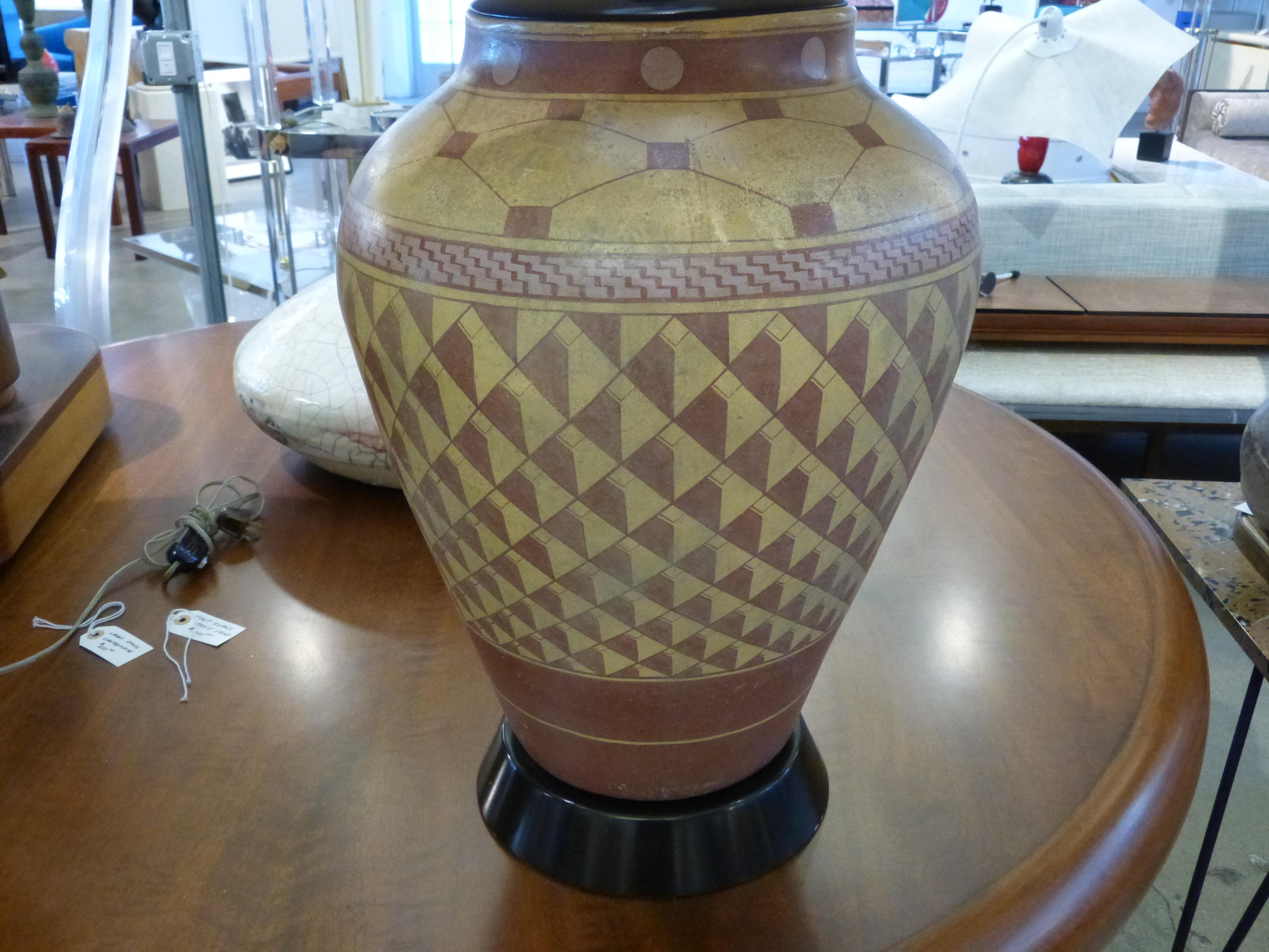 native american pottery table lamps