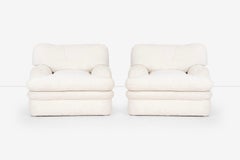 Pair of Steven Chase Oversized Lounges from Palm Springs
