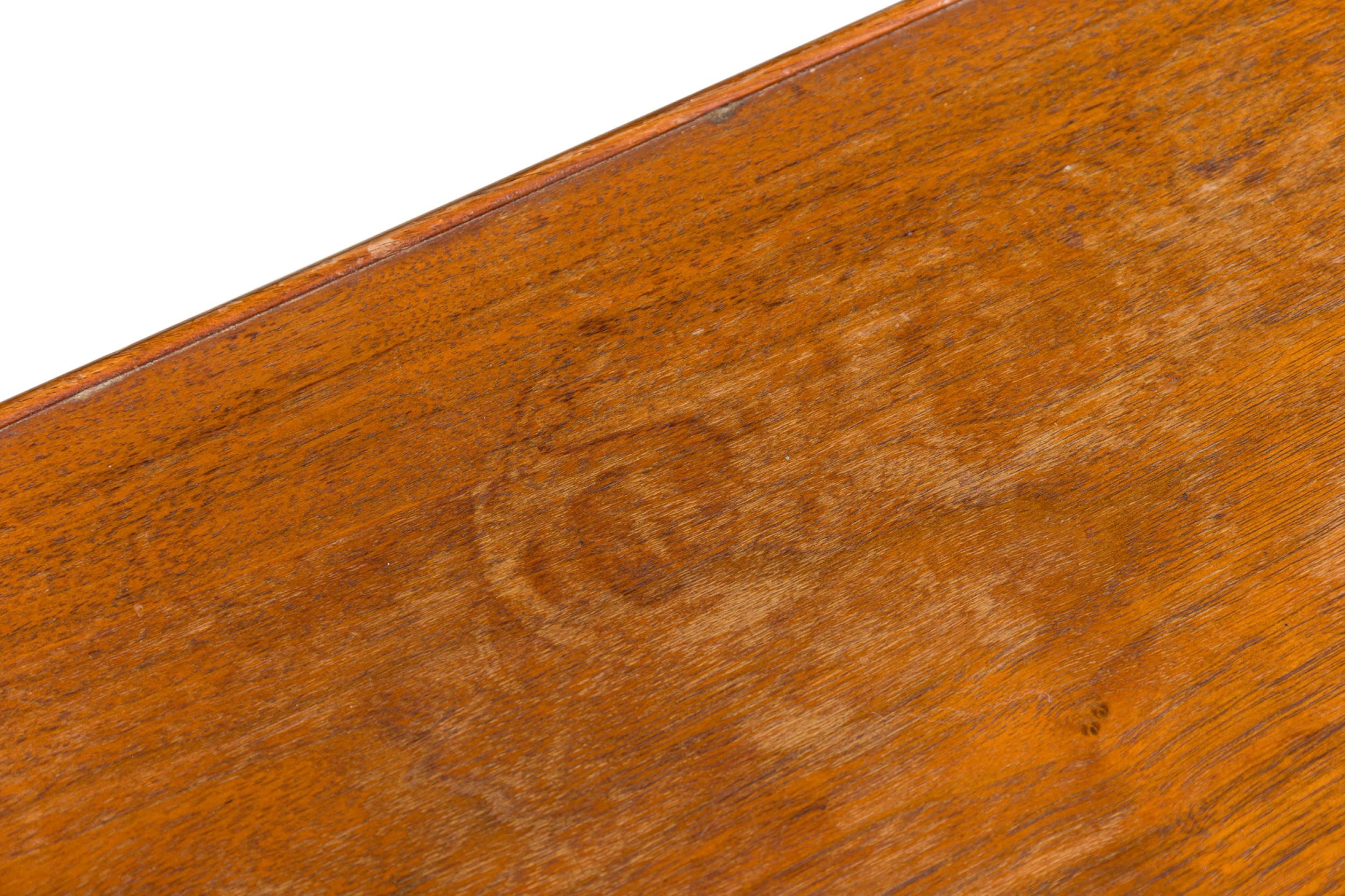 Pair of Stewart MacDougall & Kipp Stewart for Drexel Campaign Folding Tables For Sale 4