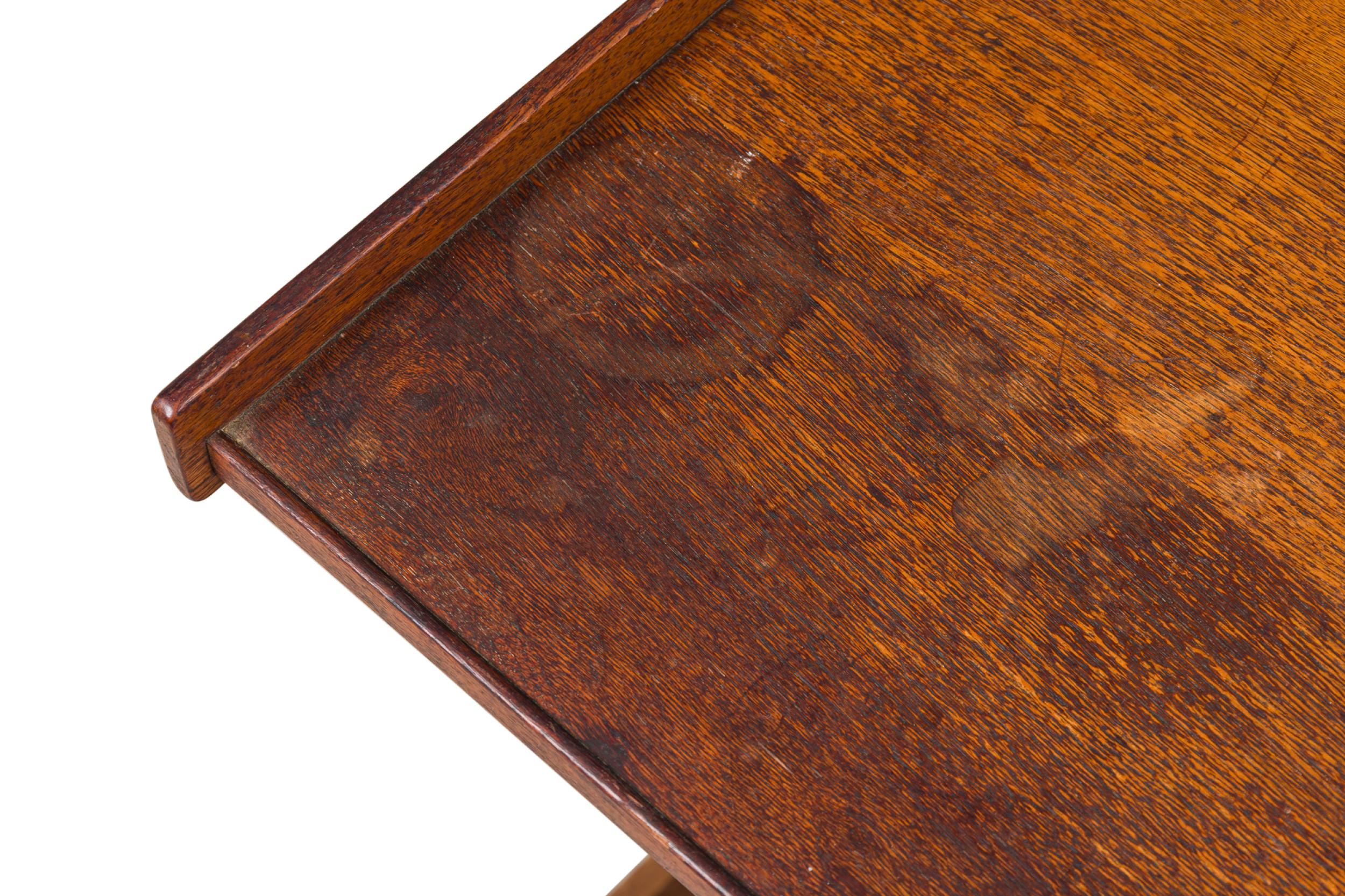 Pair of Stewart MacDougall & Kipp Stewart for Drexel Campaign Folding Tables For Sale 7
