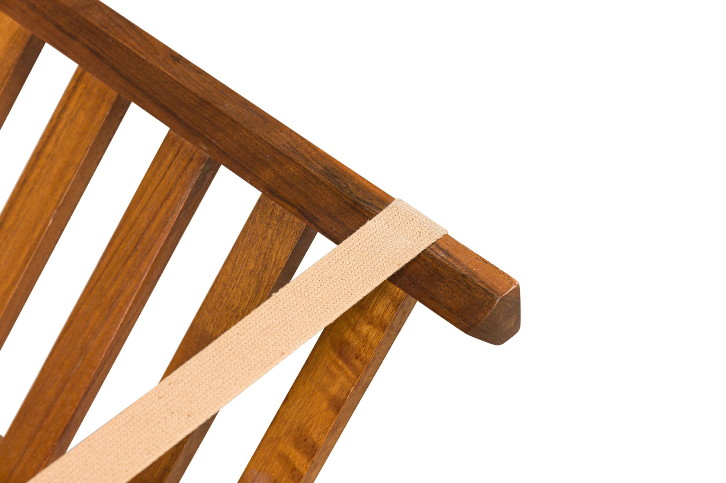 Walnut Pair of Stewart MacDougall & Kipp Stewart for Drexel Campaign Folding Tables For Sale