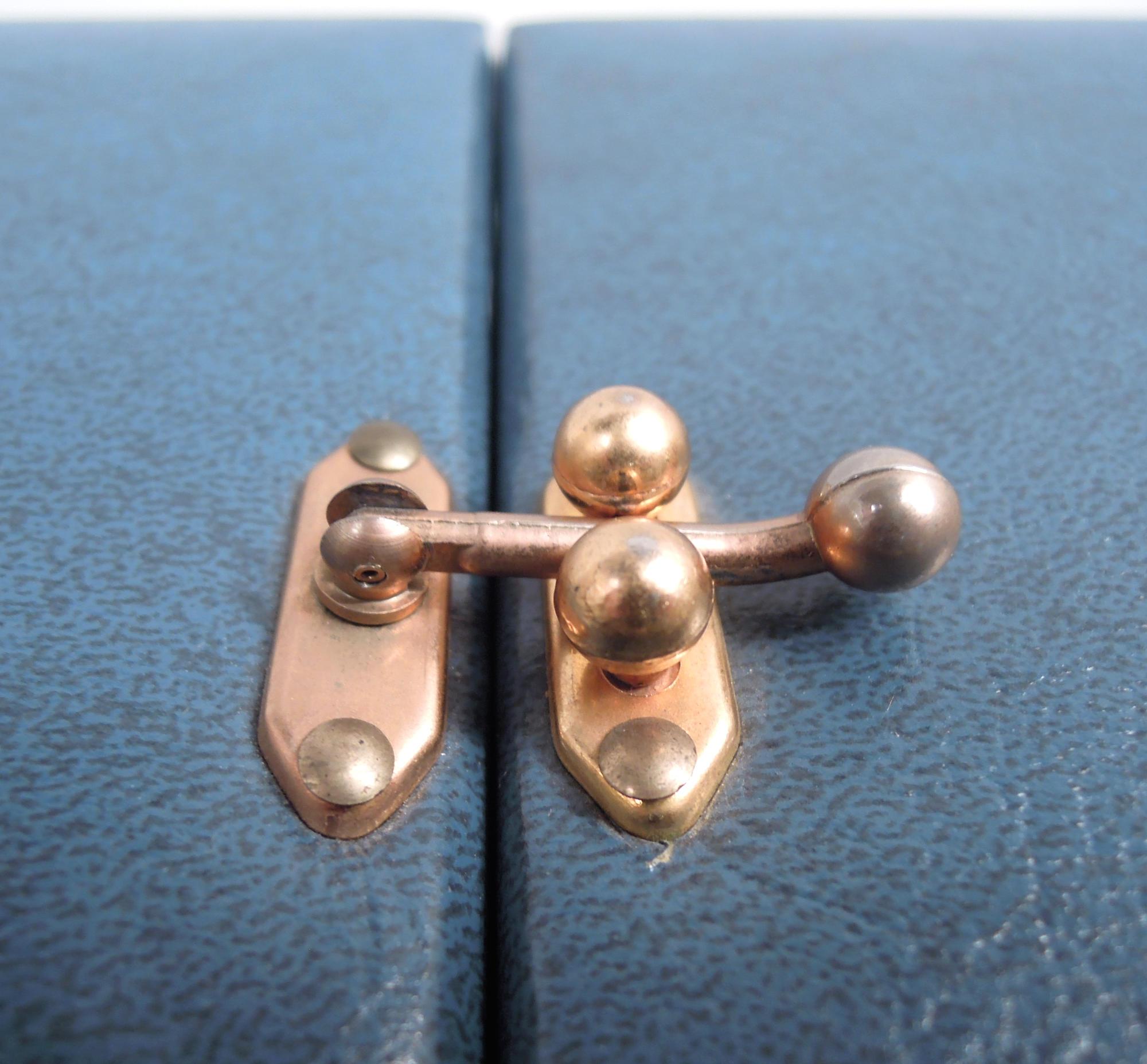 Coppia di tazze Jefferson in argento Sterling Stieff Colonial Revival con astuccio in vendita 3