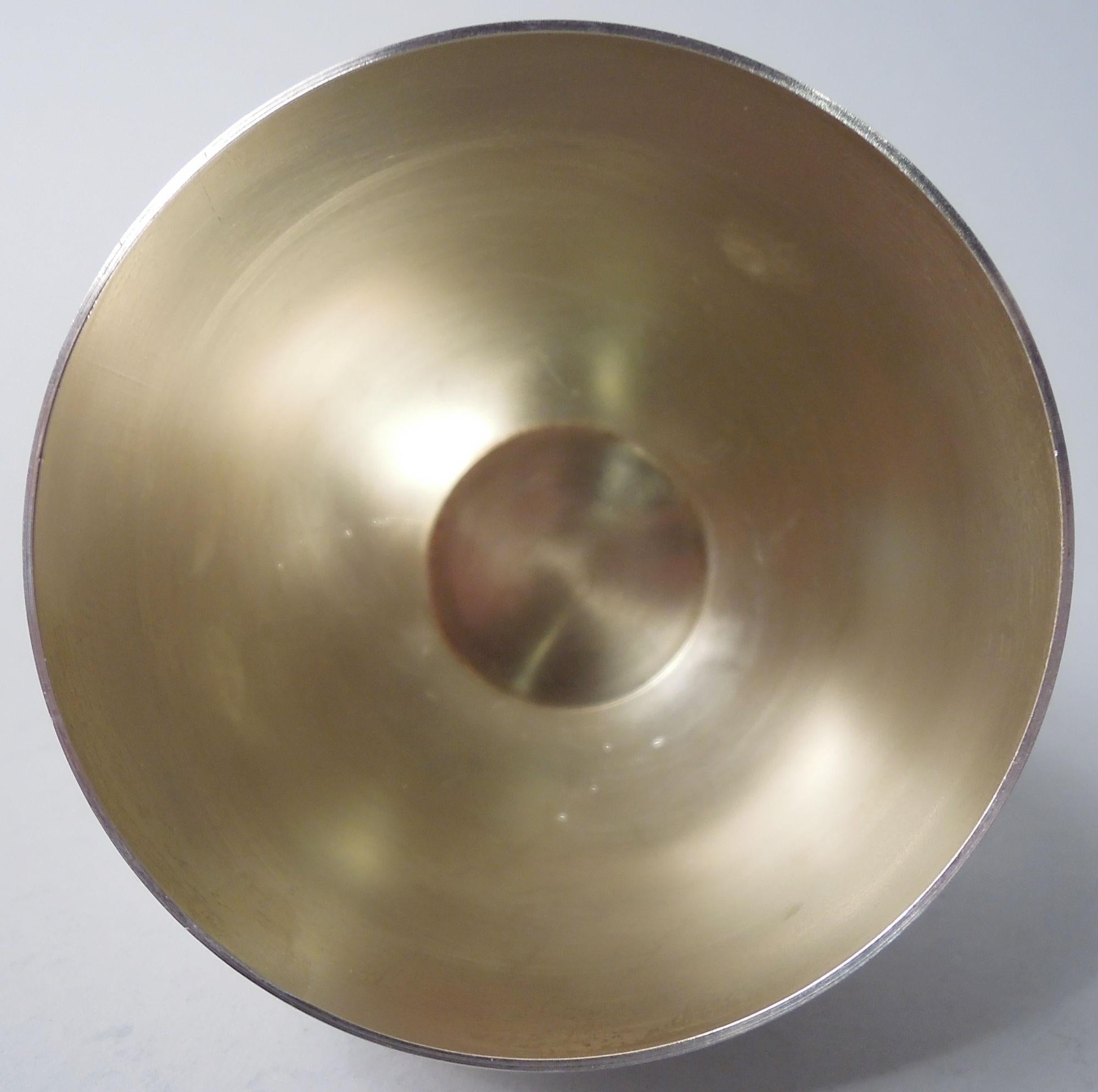 Coppia di tazze Jefferson in argento Sterling Stieff Colonial Revival con astuccio In condizioni buone in vendita a New York, NY