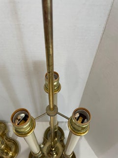 Pair of Stiffel Brass Bouillotte Lamps