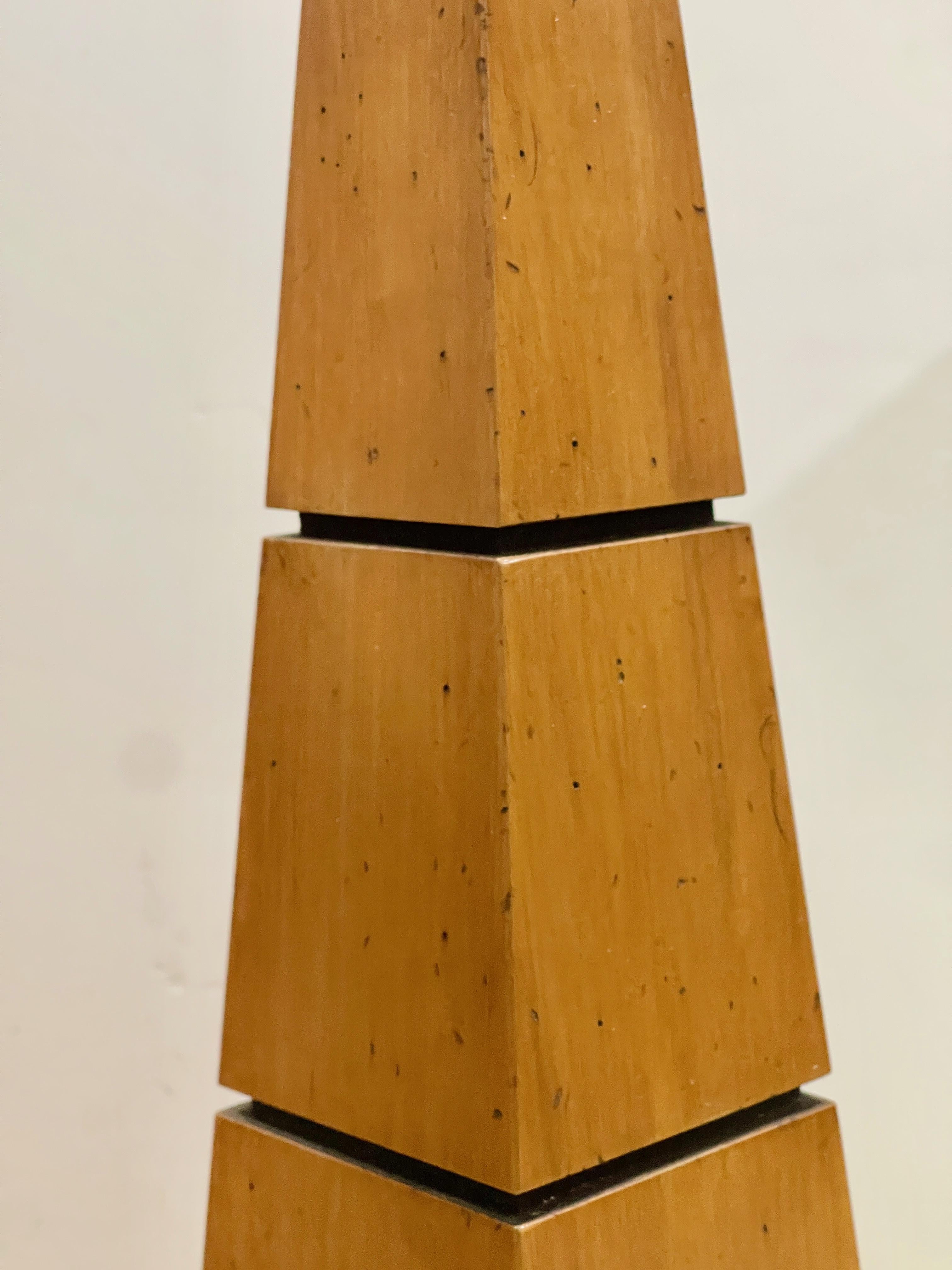 Pair of Stiffel Obelisk Lamps after Tommi Parzinger For Sale 4