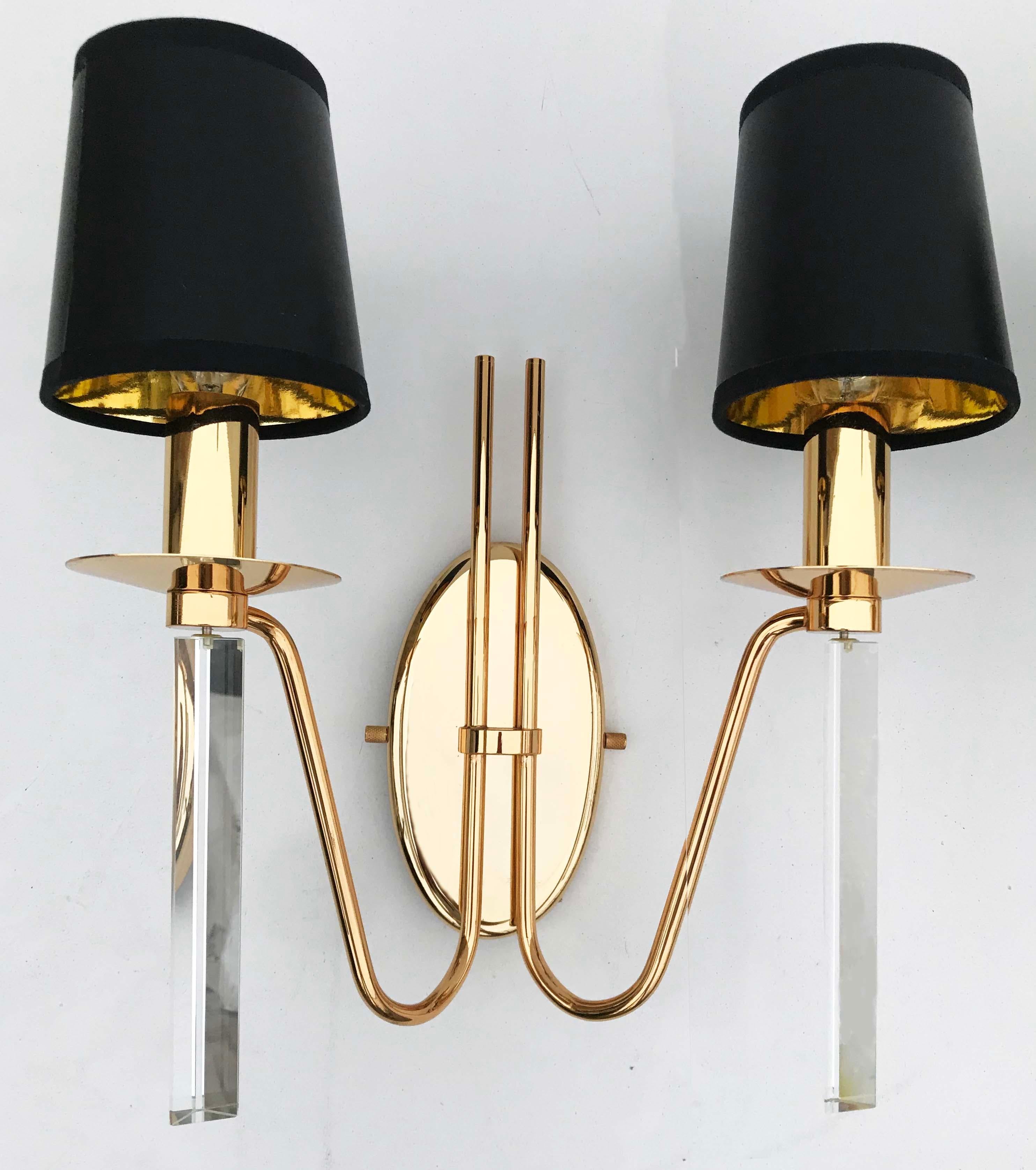 Mid-Century Modern Pair of Stilkronen Sconces For Sale