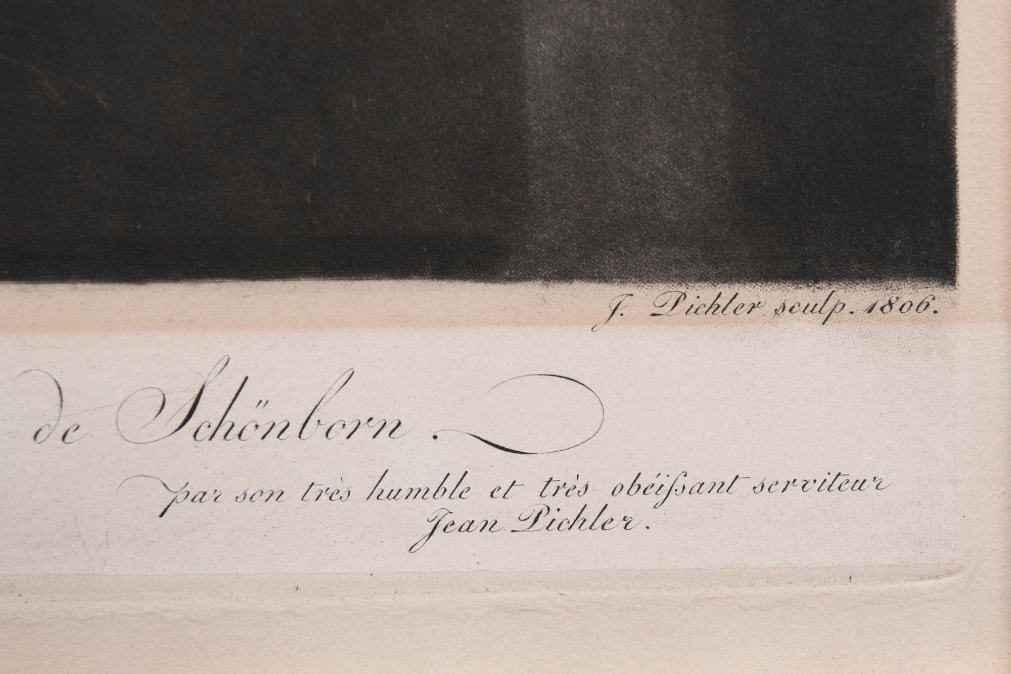 Pareja de naturalezas muertas a la aguafuerte, Johann Pichler según Jan Van Huysum, c 1806 11