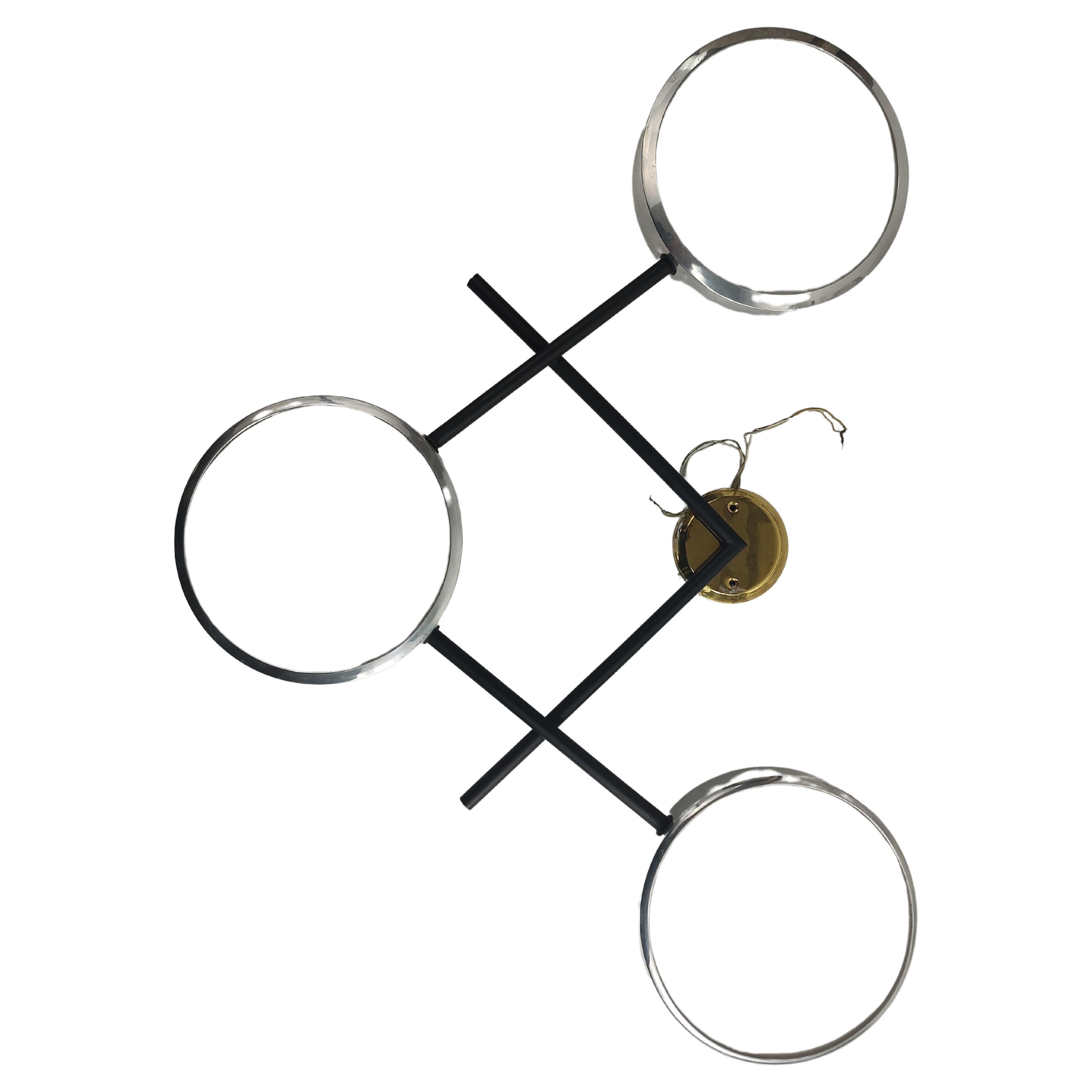 Italiano Coppia di applique a tripla luce Stilnovo Mid Century Modern C1958 in vendita