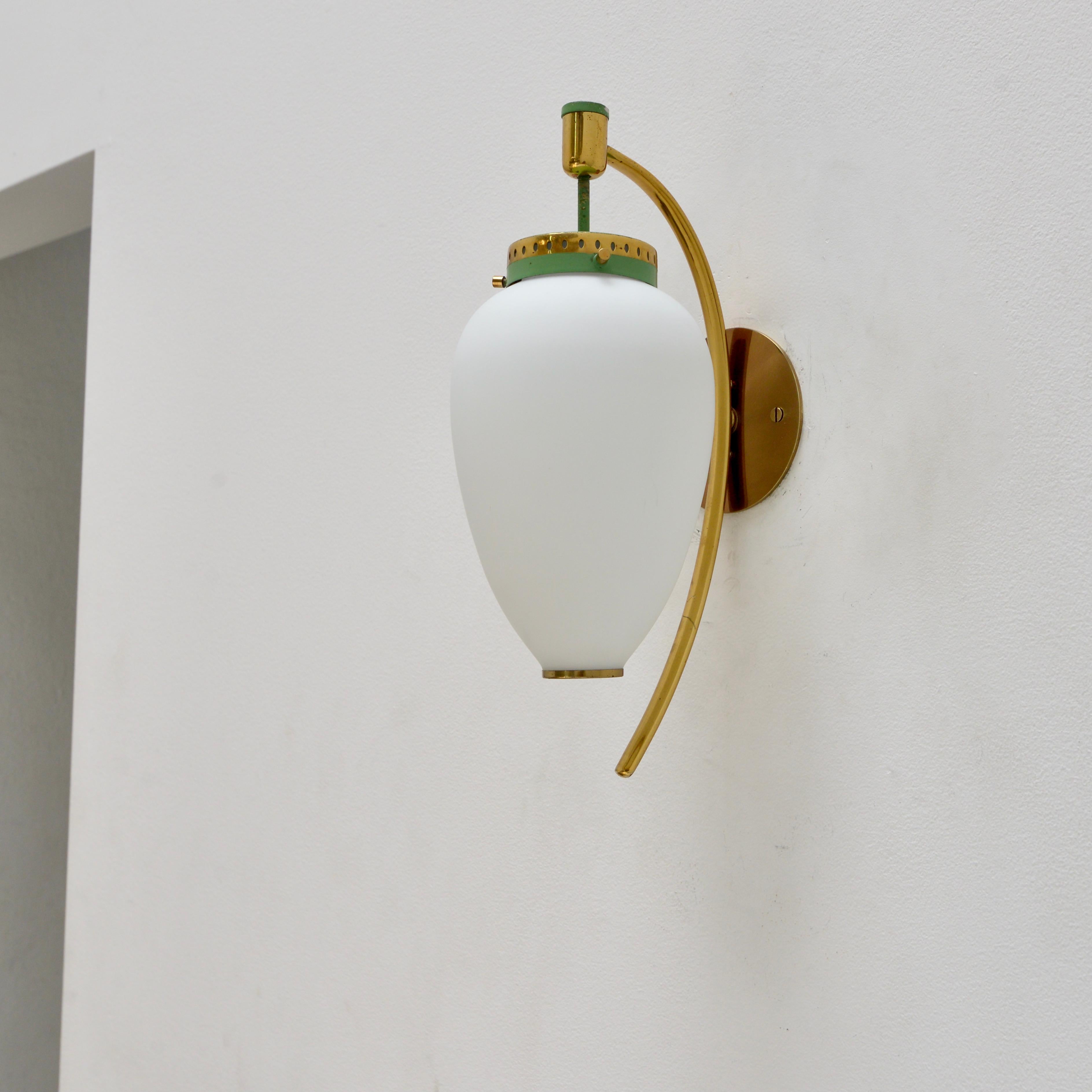 Italian Pair of Stilnovo Sconces