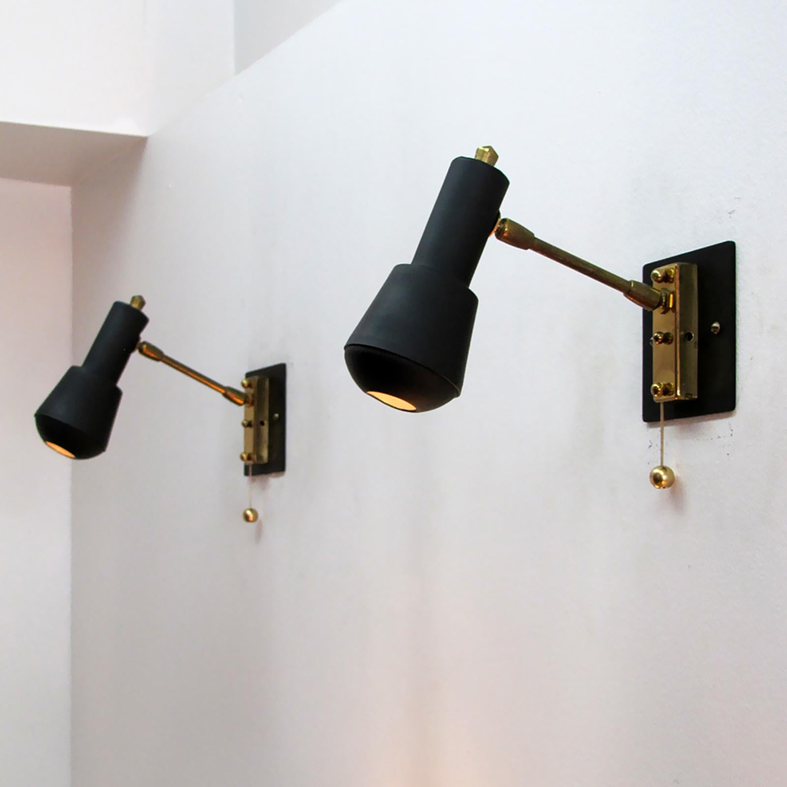 Pair of Stilnovo Wall Lights, 1960 2