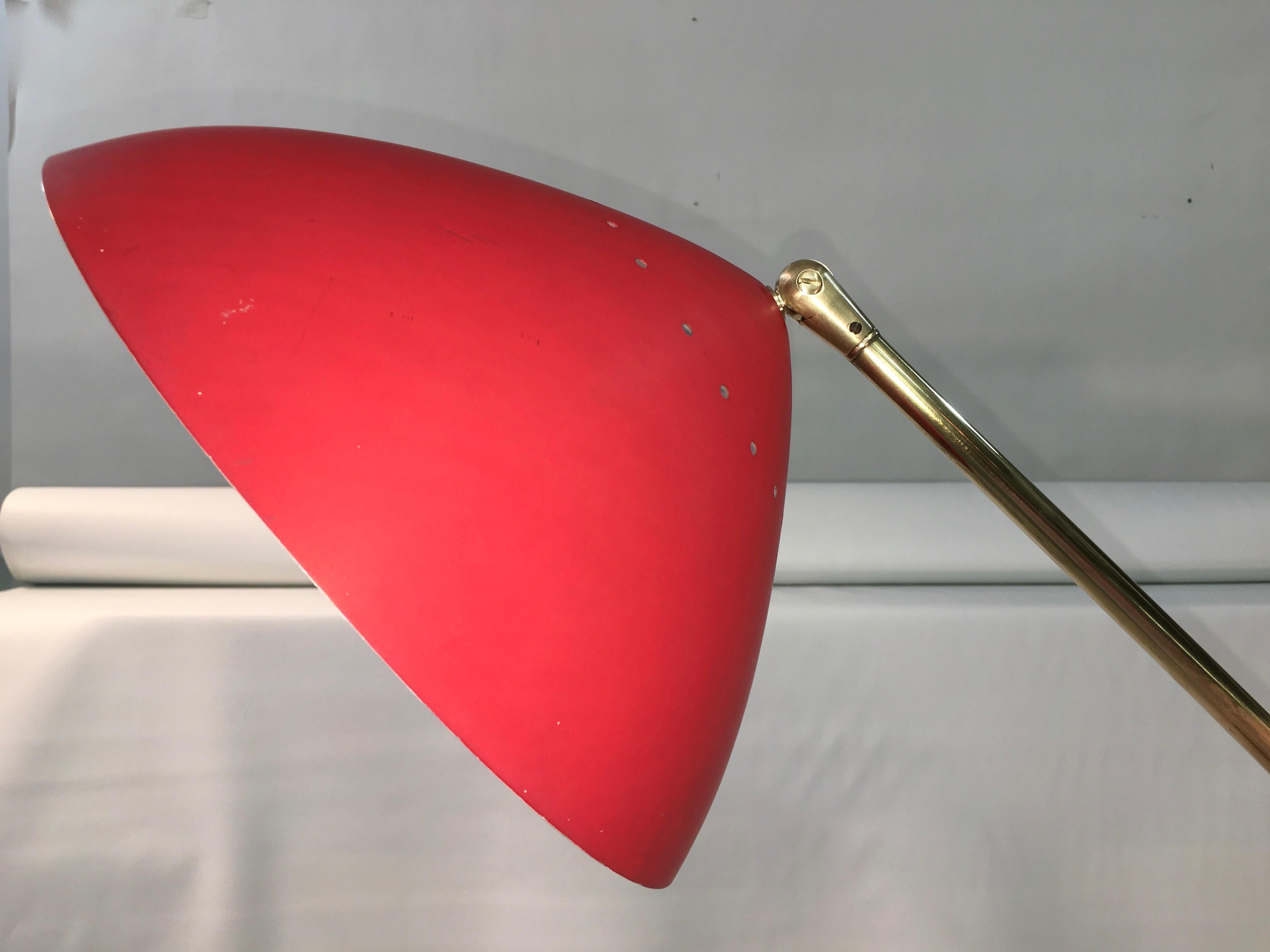 Coppia di lampade da terra snodabili Stilux in vendita 4