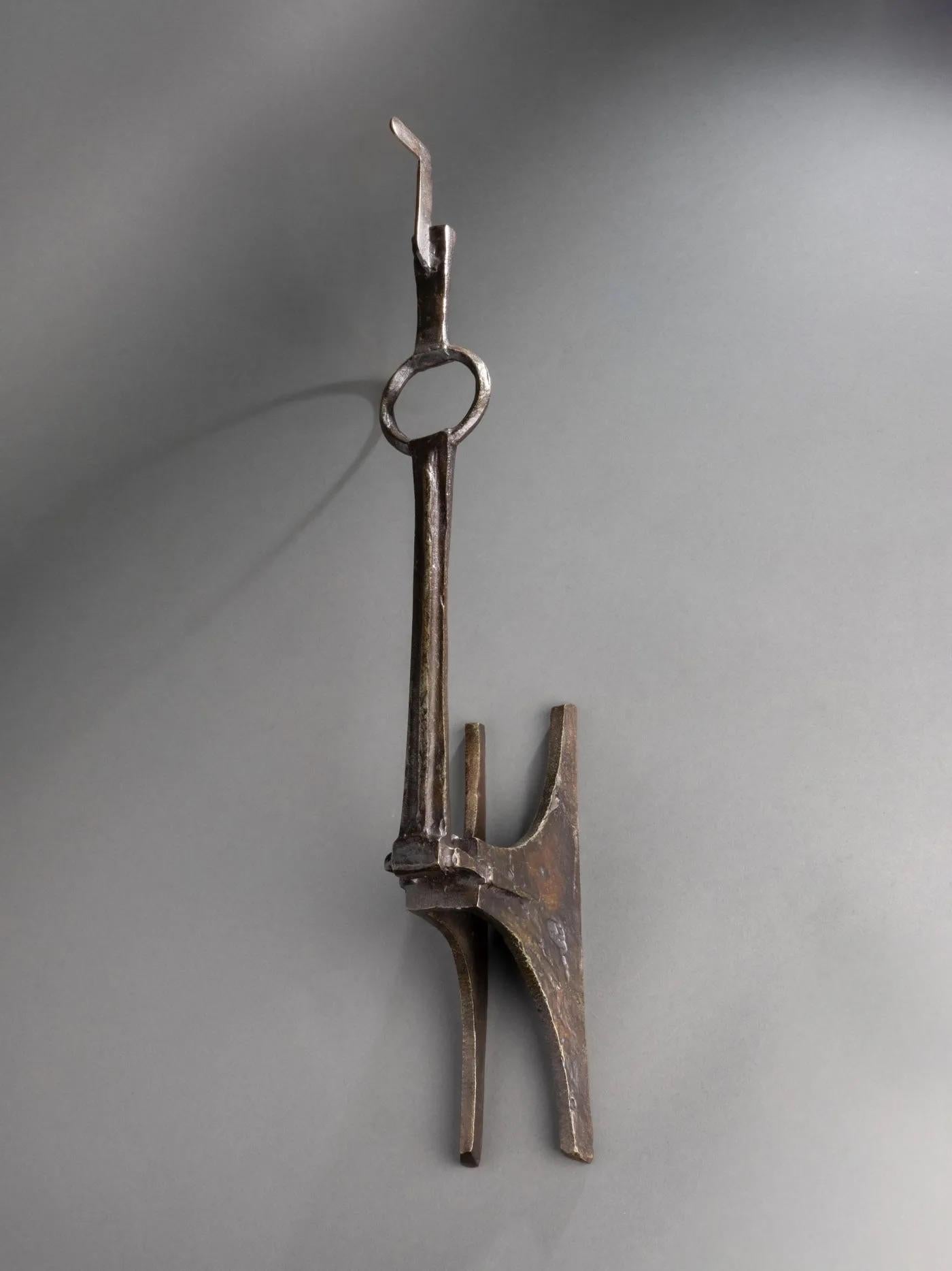 Bronze Paire d'appliques en bronze 