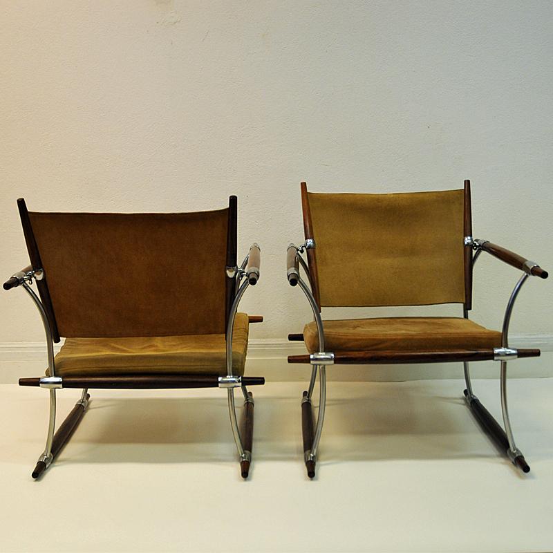 Pair Of 'Stokke' Midcentury Chairs By Jens H. Quistgaard, Nissen-Denmark 1966 2