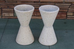 Pair of Stone Composite AP Style Planters