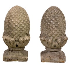 Pair of Stone Finials