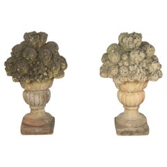 Vintage Pair of Stone Fruits