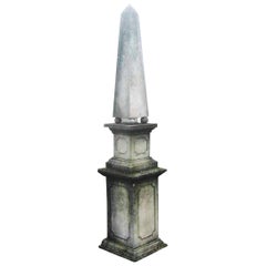 Pair of Stone Istrian Obelisks, Italy, 20th Century