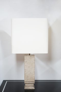 Paire de lampes en pierre de Jean-Charles Moreux:: vers 1935