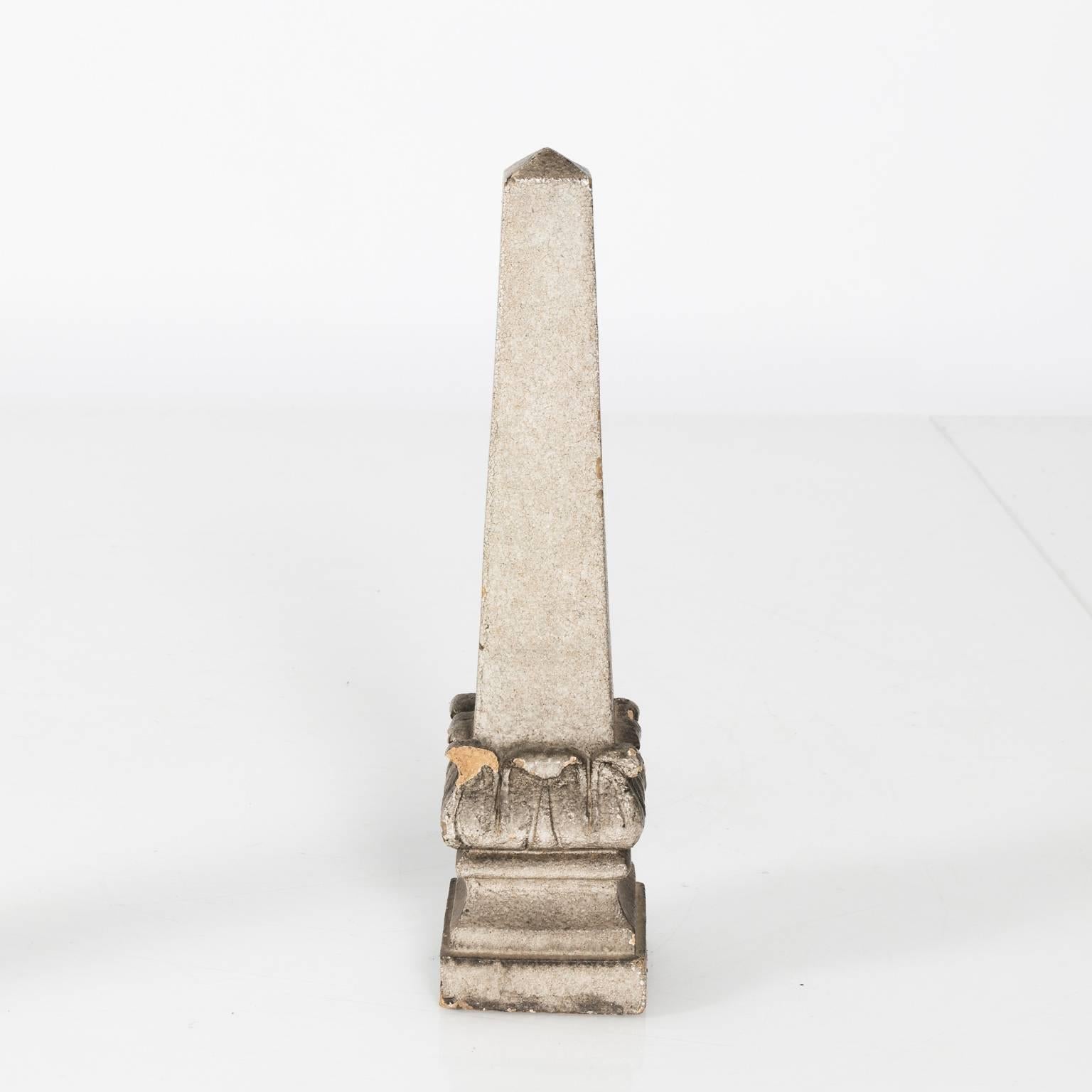 Pair of Stone Obelisks For Sale 2