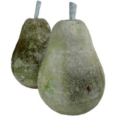 Pair of Stone Pears